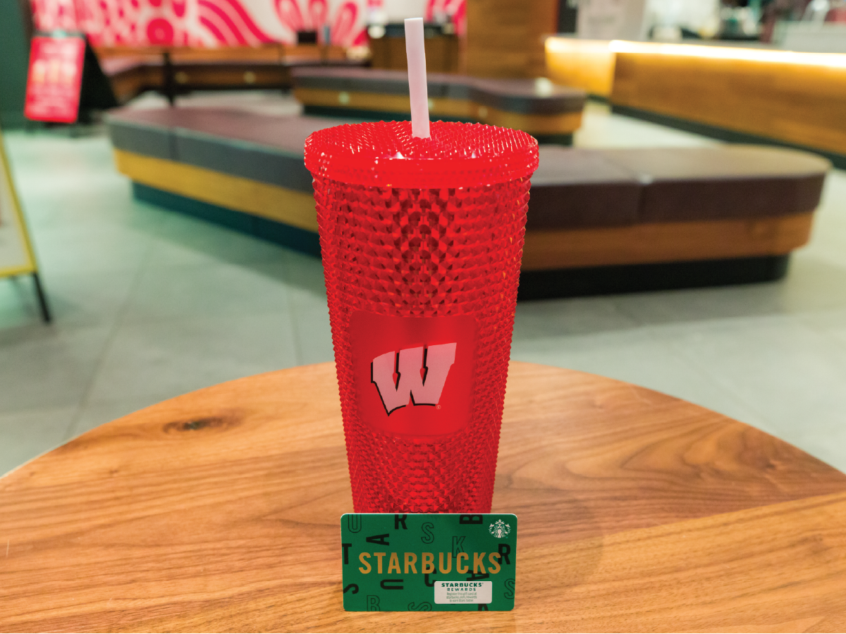 Starbucks UW Sparkle Cup and $25 gift card